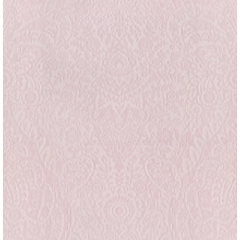 A-Street Prints Maris Pink Flock Damask Wallpaper