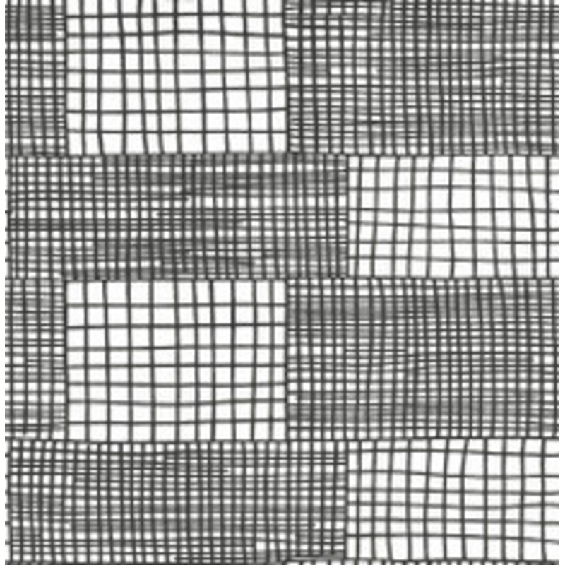 A-Street Prints Maxwell Black Geometric Wallpaper