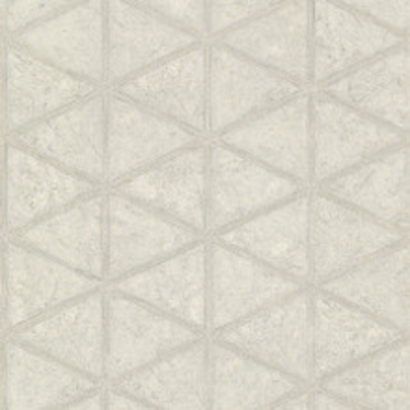 A-Street Prints Mayari Platinum Tiled Wallpaper