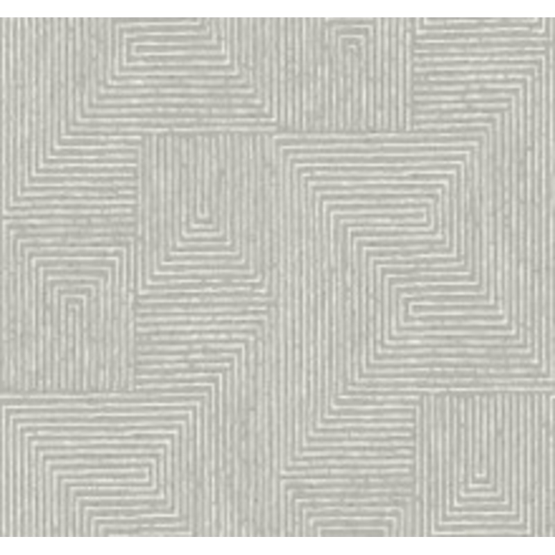 A-Street Prints Mortenson Dove Geometric Wallpaper
