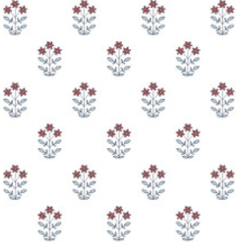 A-Street Prints Kit Red Floral Wallpaper