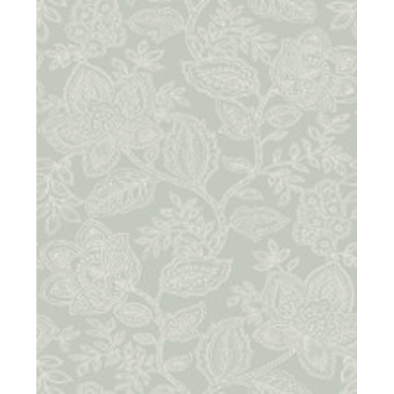 A-Street Prints Larkin Sage Floral Wallpaper