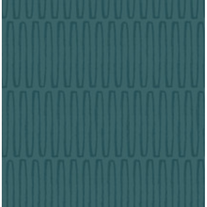 A-Street Prints Lars Teal Retro Wave Wallpaper