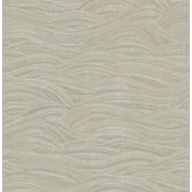 A-Street Prints Leith Taupe Zen Waves Wallpaper
