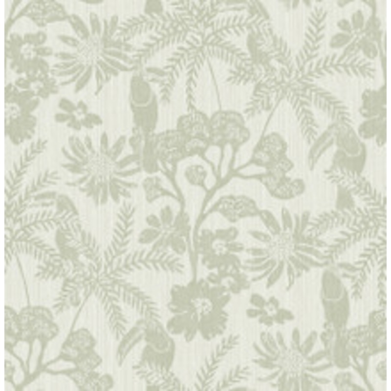 A-Street Prints Jacaranda Sage Tropical Trail Wallpaper