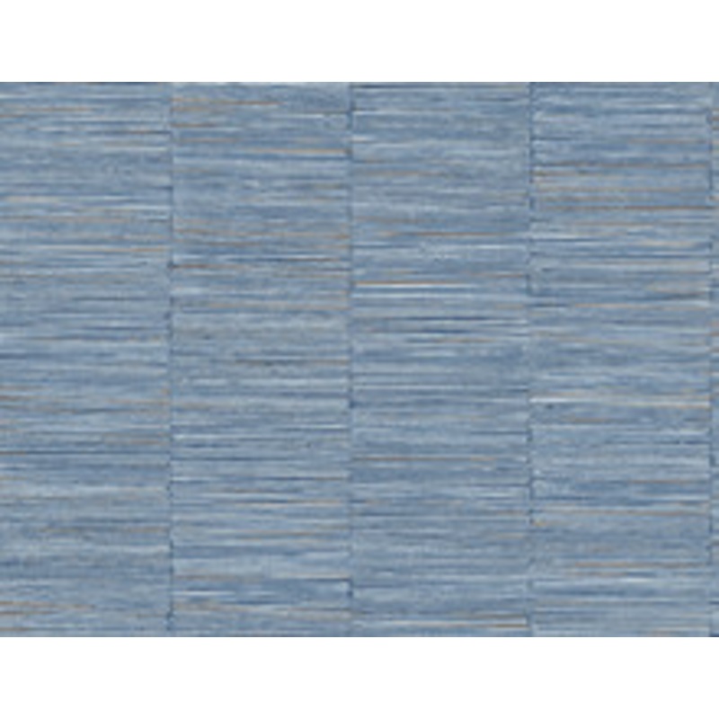 A-Street Prints Jenga Blue Striped Column Wallpaper
