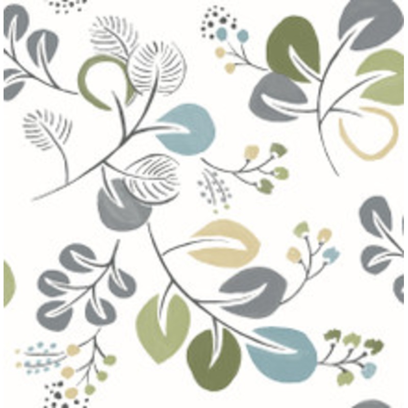 A-Street Prints Jona Green Trail Wallpaper