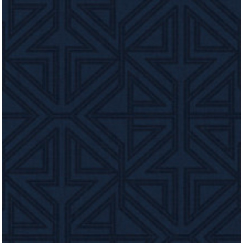 A-Street Prints Kachel Indigo Geometric Wallpaper