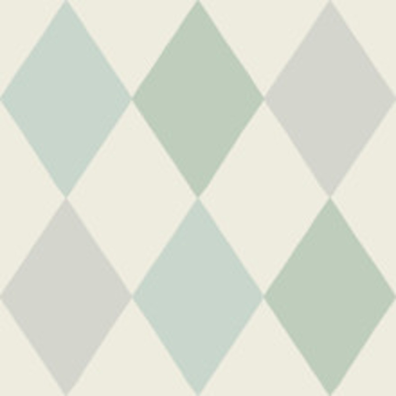 A-Street Prints Kalas Light Blue Diamond Wallpaper