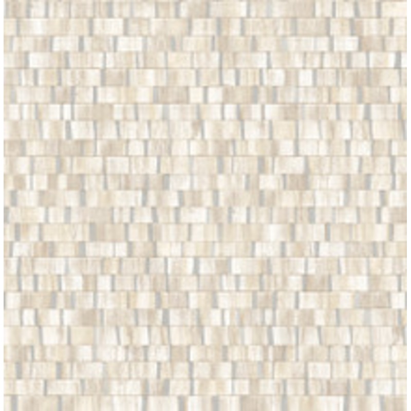 A-Street Prints Fabric Dobby Cream Geometric Wallpaper