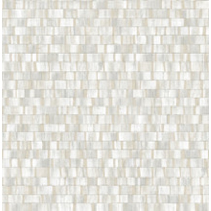 A-Street Prints Fabric Dobby Light Grey Geometric Wallpaper