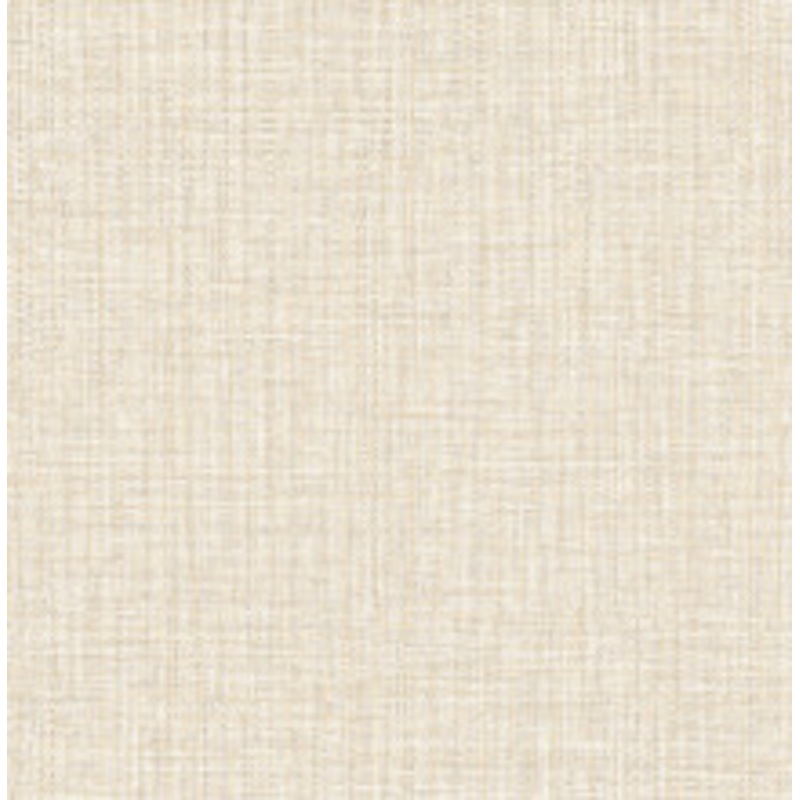 A-Street Prints Fabric Rattan Beige Woven Wallpaper