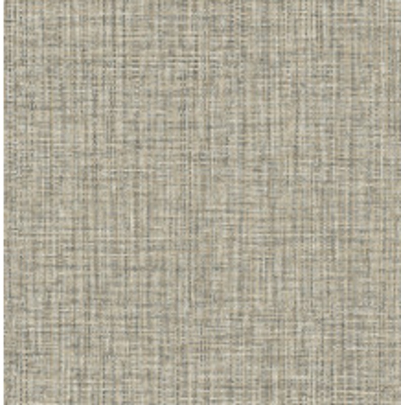 A-Street Prints Fabric Rattan Coffee Woven Wallpaper