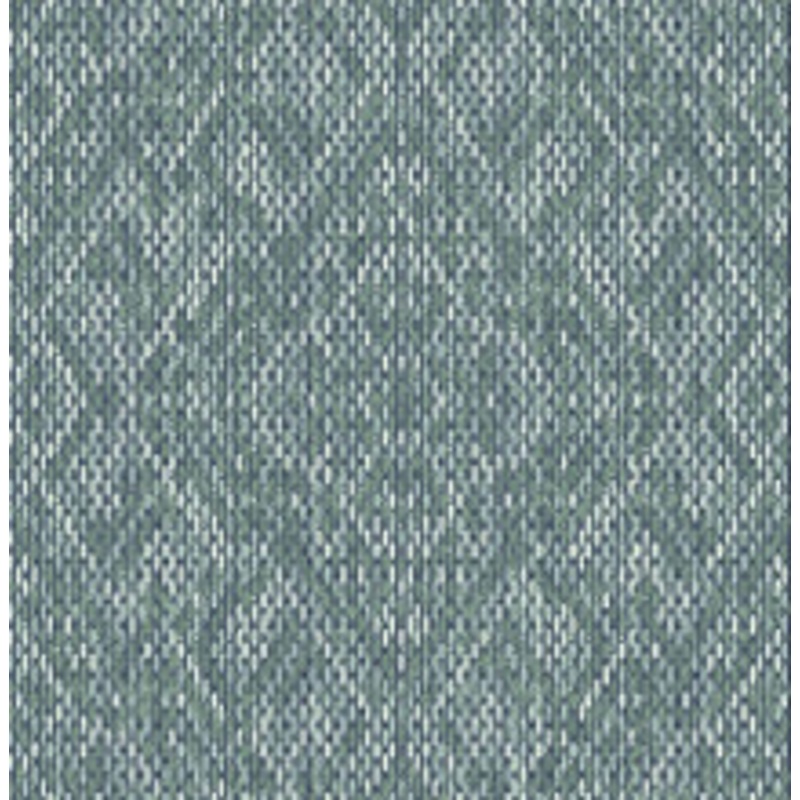 A-Street Prints Felix Teal Teal Geometric Wallpaper