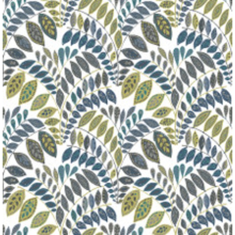 A-Street Prints Fiddlehead Green Botanical Wallpaper