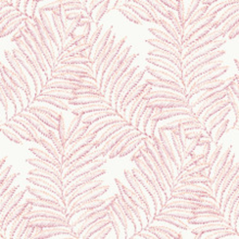 A-Street Prints Finnley Pink Inked Fern Wallpaper