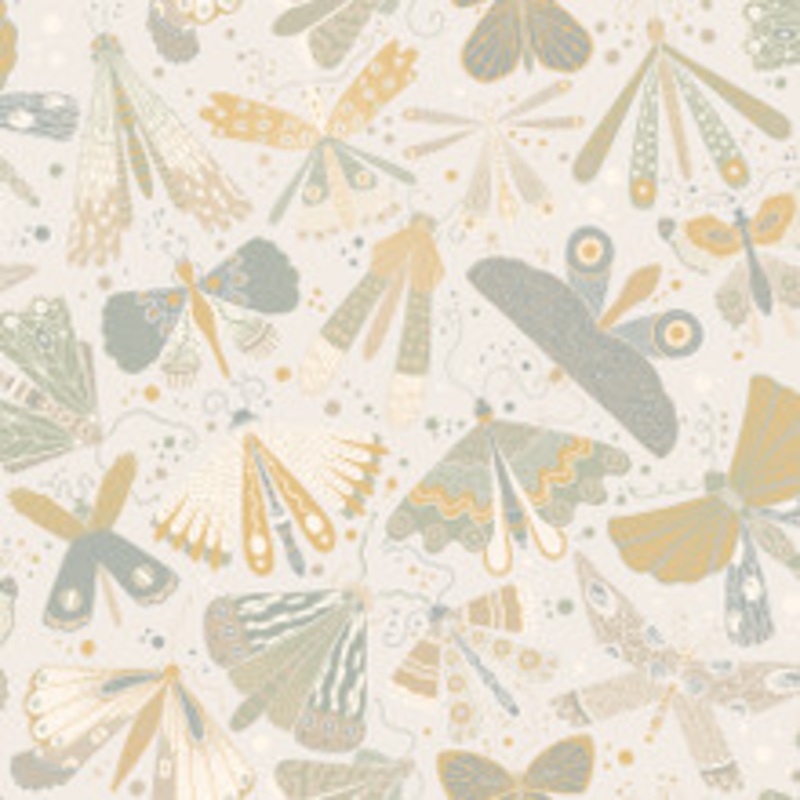 A-Street Prints Flyga Light Blue Bonanza Wallpaper