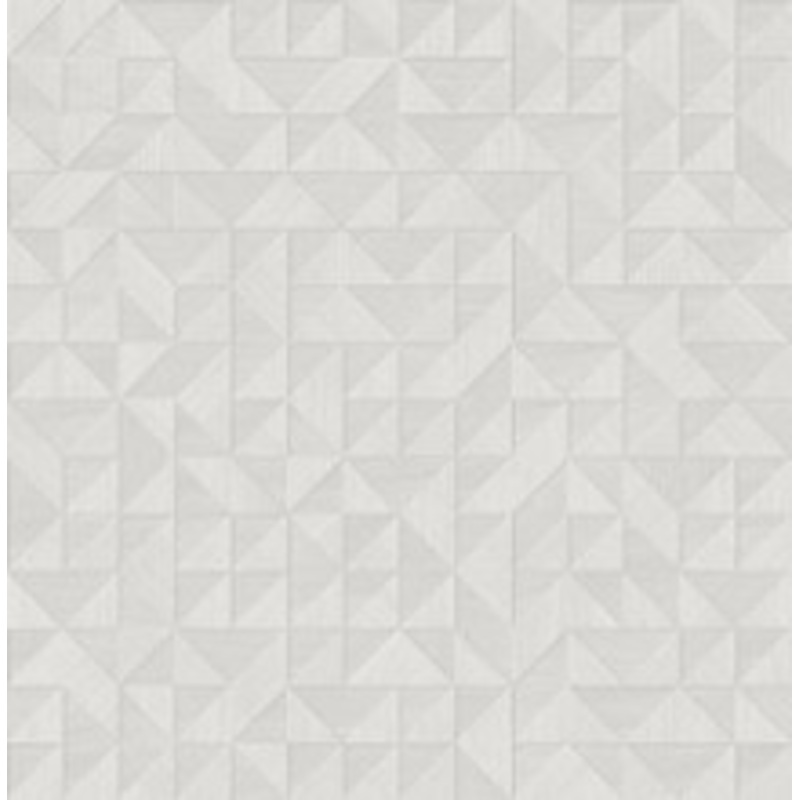 A-Street Prints Gallerie Light Grey Geometric Wood Wallpaper