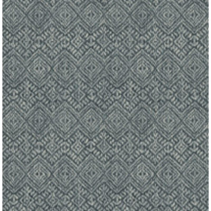 A-Street Prints Gallivant Indigo Woven Geometric Wallpaper
