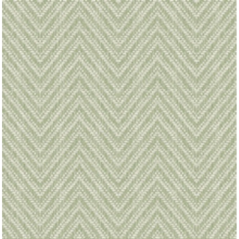 A-Street Prints Glynn Green Chevron Wallpaper