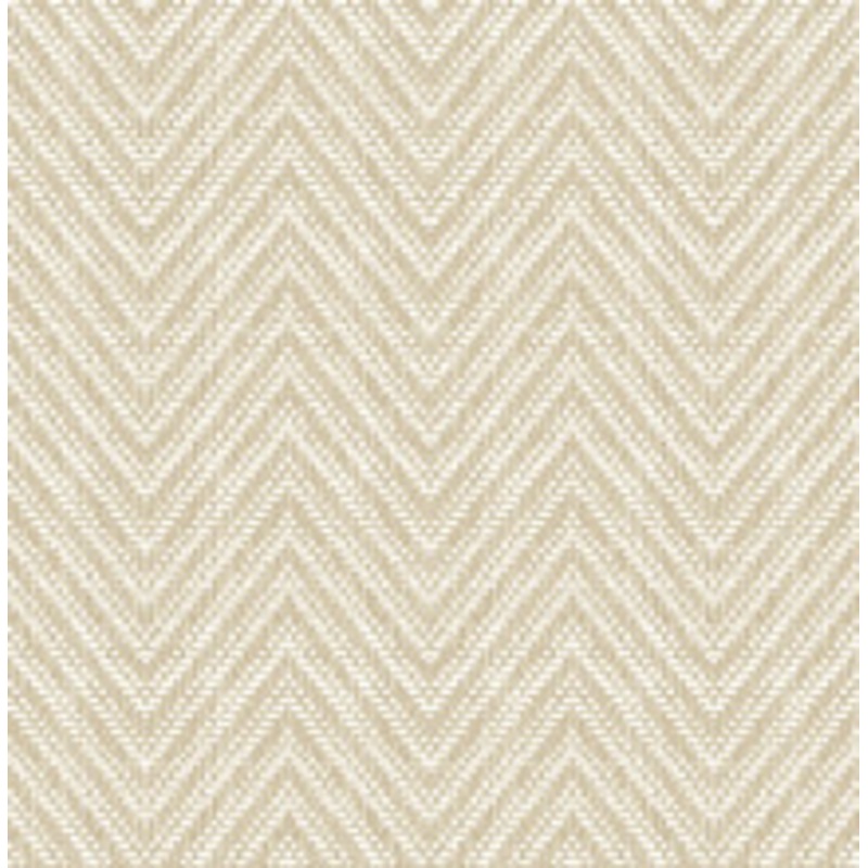 A-Street Prints Glynn Wheat Chevron Wallpaper