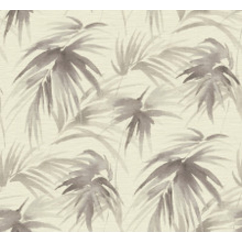 A-Street Prints Darlana Pewter Grasscloth Wallpaper