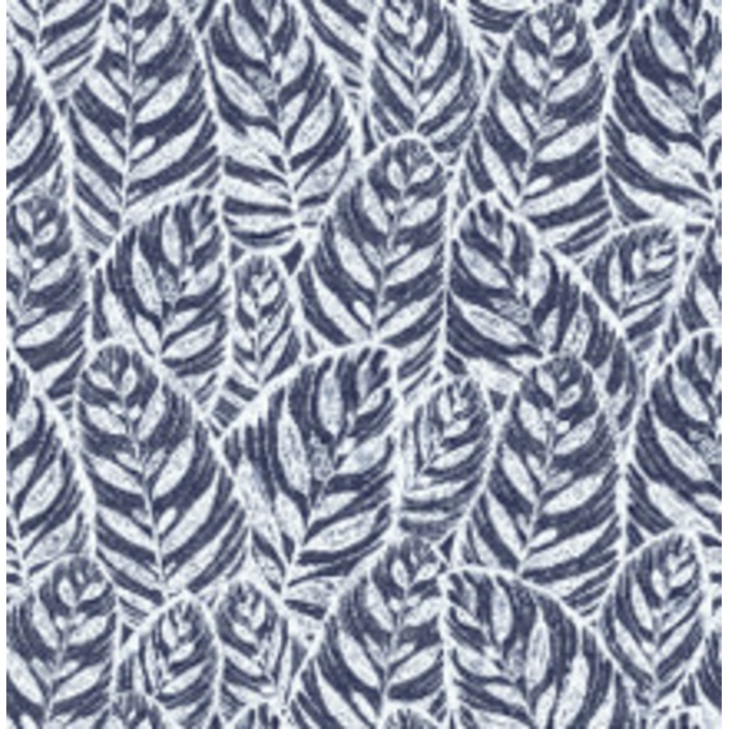 A-Street Prints Del Indigo Indigo Botanical Wallpaper