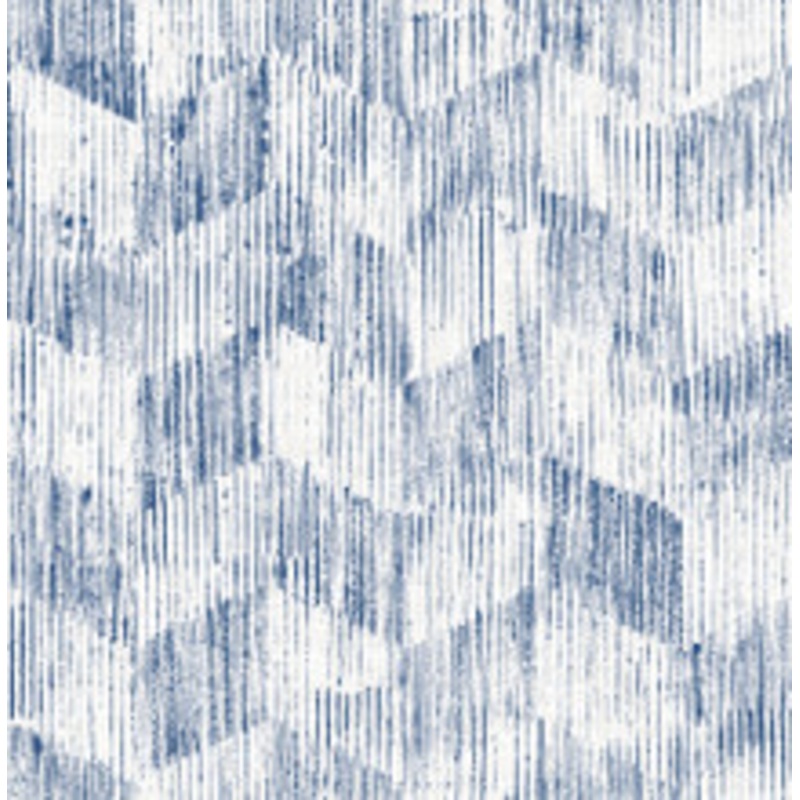 A-Street Prints Demi Indigo Distressed Wallpaper