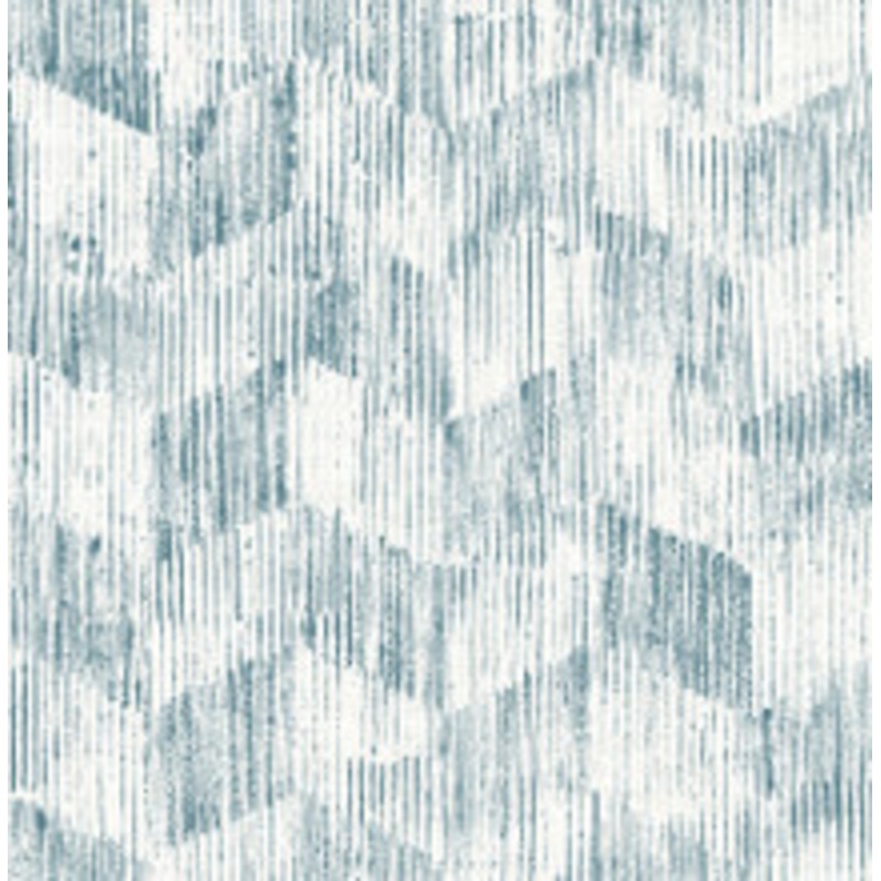 A-Street Prints Demi Teal Distressed Wallpaper