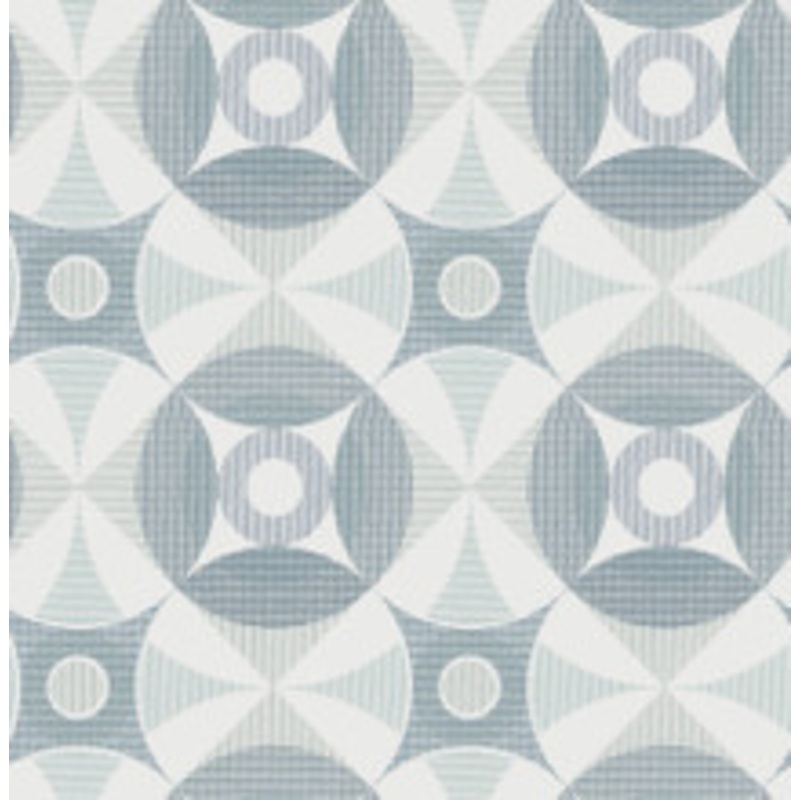 A-Street Prints Ellis Teal Geometric Wallpaper