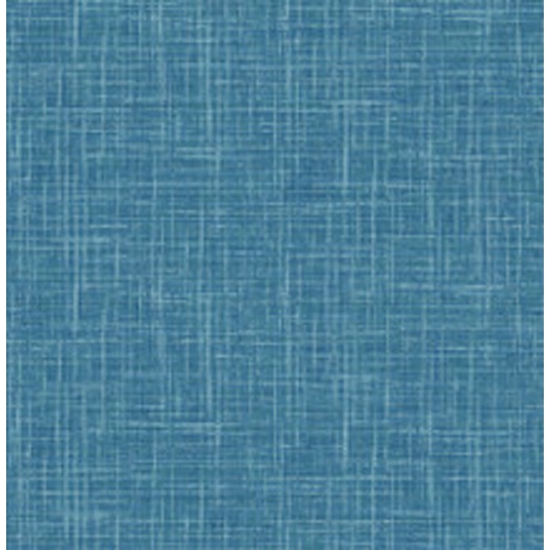 A-Street Prints Emerson Blue Linen Wallpaper