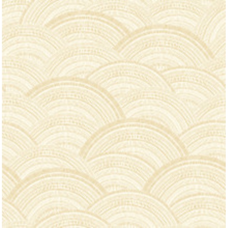 A-Street Prints Encircle Yellow Geometric Wallpaper