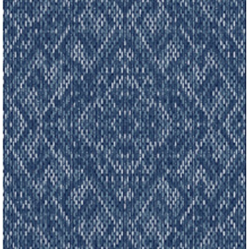 A-Street Prints Felix Indigo Indigo Geometric Wallpaper