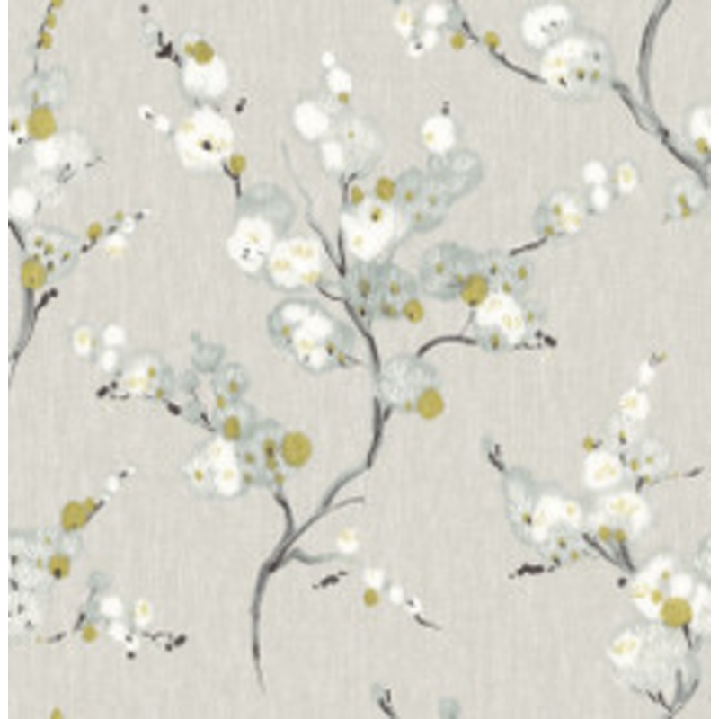 A-Street Prints Bliss Blue Blossom Wallpaper
