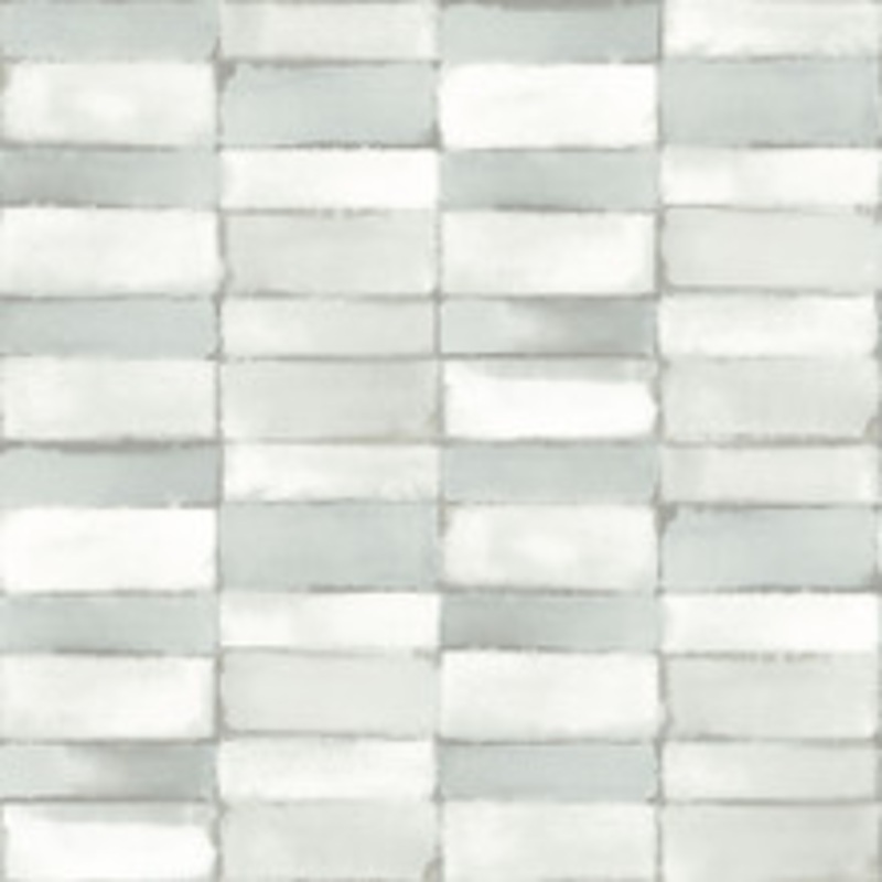 A-Street Prints Braden Sage Tile Wallpaper