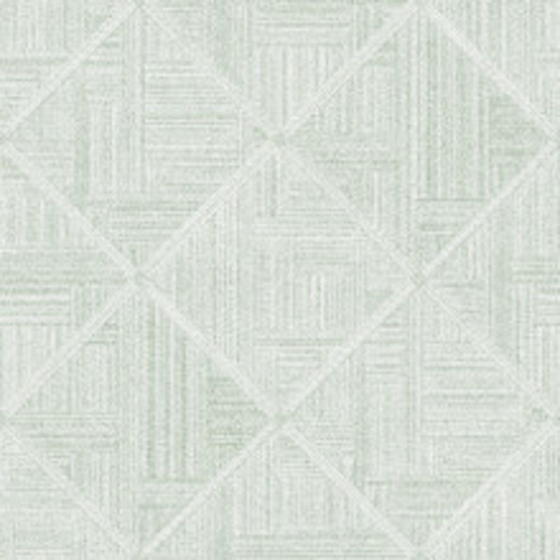 A-Street Prints Cade Green Geometric Wallpaper