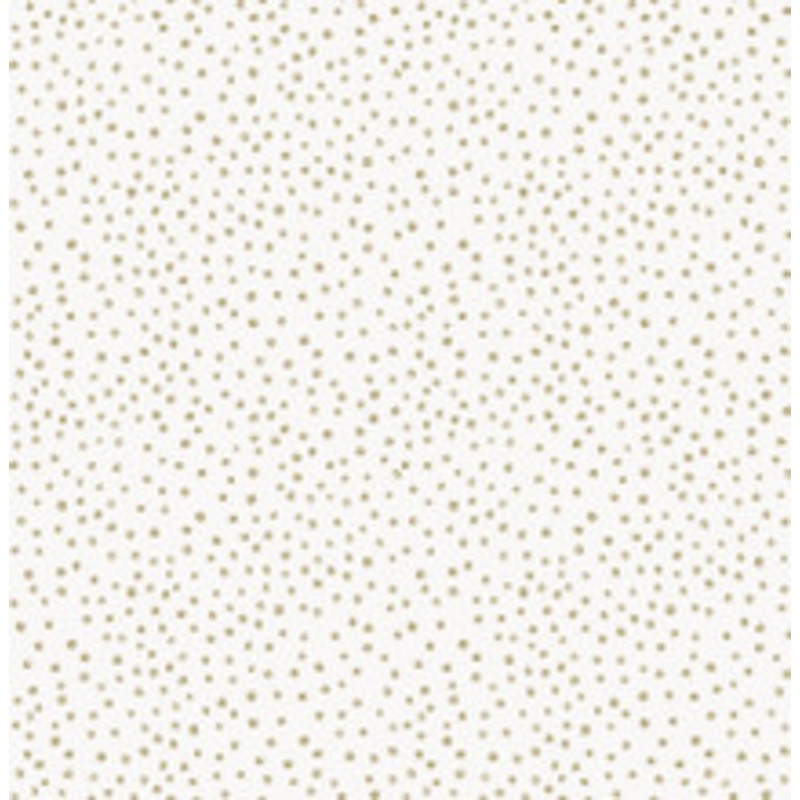 A-Street Prints Cassie White Petite Polka Wallpaper