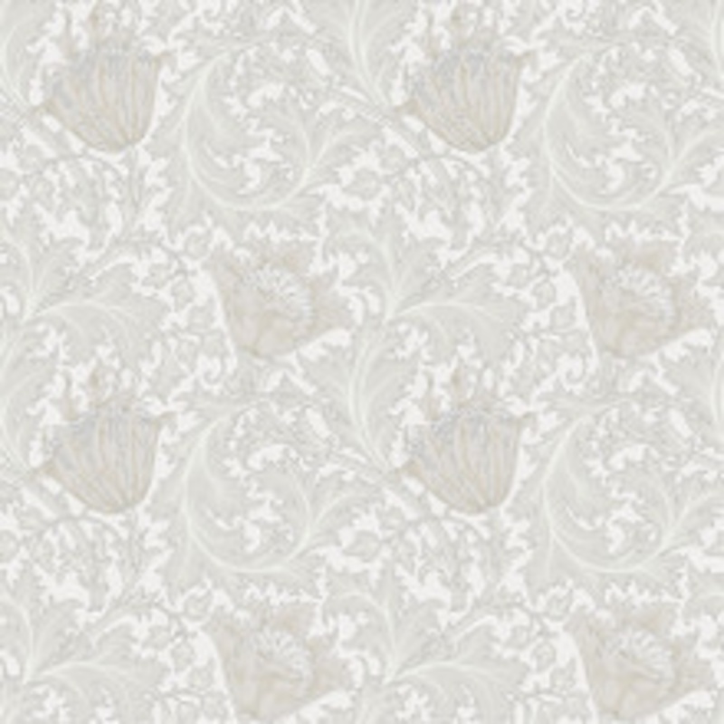 A-Street Prints Anemone Dove Floral Trail Wallpaper