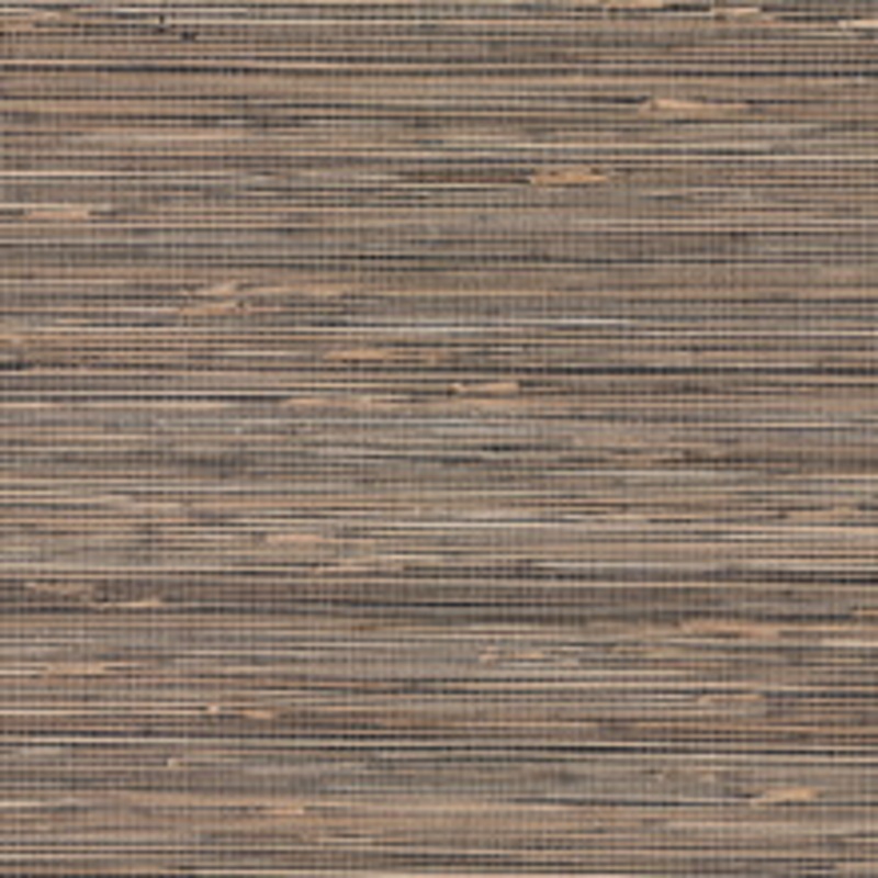 A-Street Prints Anhui Black Grasscloth Wallpaper