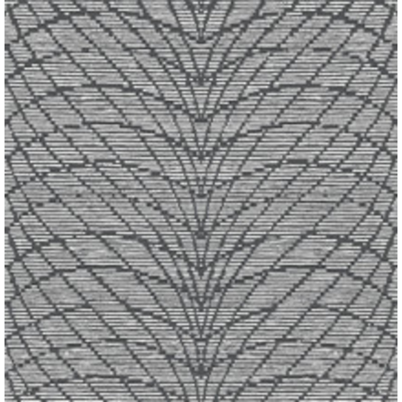 A-Street Prints Aperion Dark Brown Chevron Wallpaper