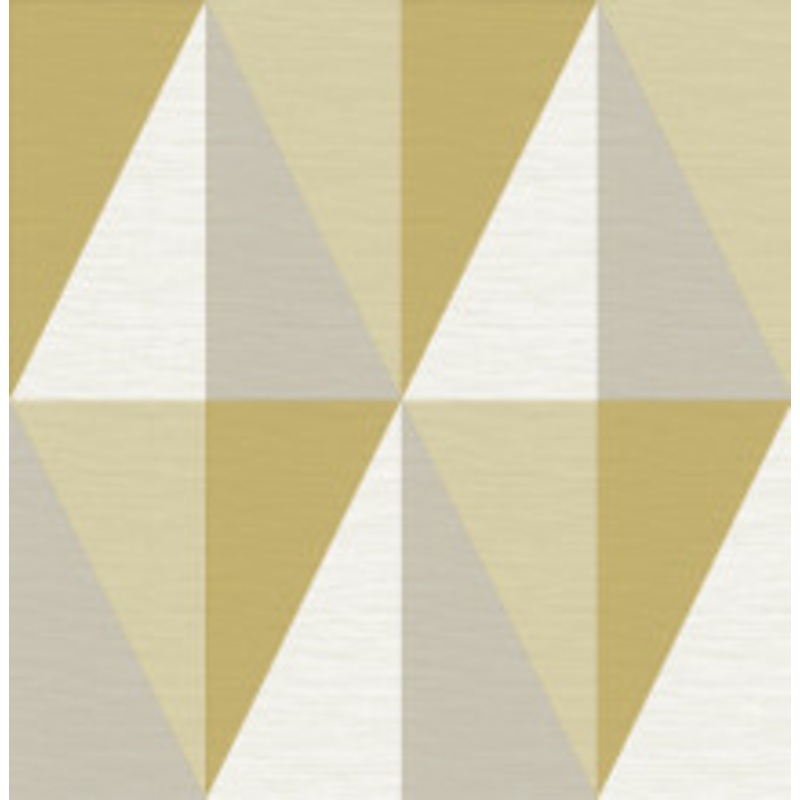 A-Street Prints Aspect Yellow Geometric Faux Grasscloth Wallpaper