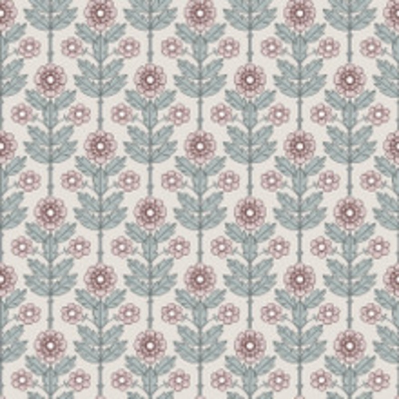 A-Street Prints Aya Eggshell Floral Wallpaper