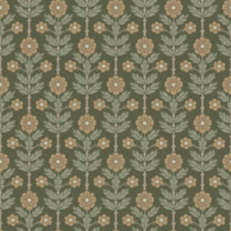 A-Street Prints Aya Green Floral Wallpaper