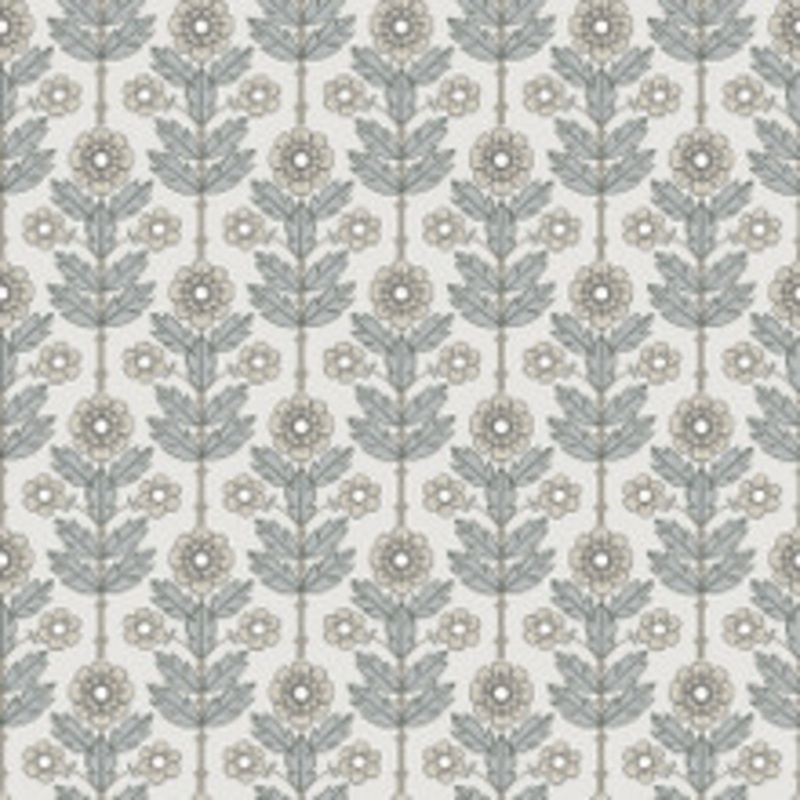 A-Street Prints Aya White Floral Wallpaper