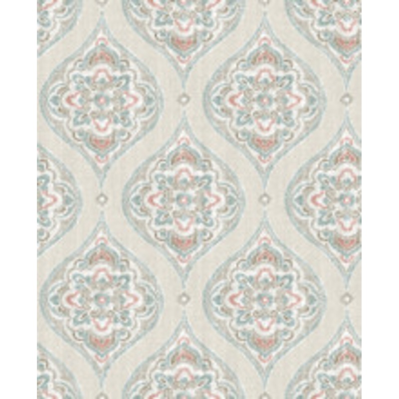 A-Street Prints Adele Teal Damask Wallpaper