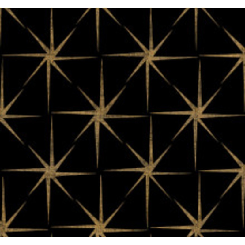 York Wallcoverings Evening Star Black Wallpaper