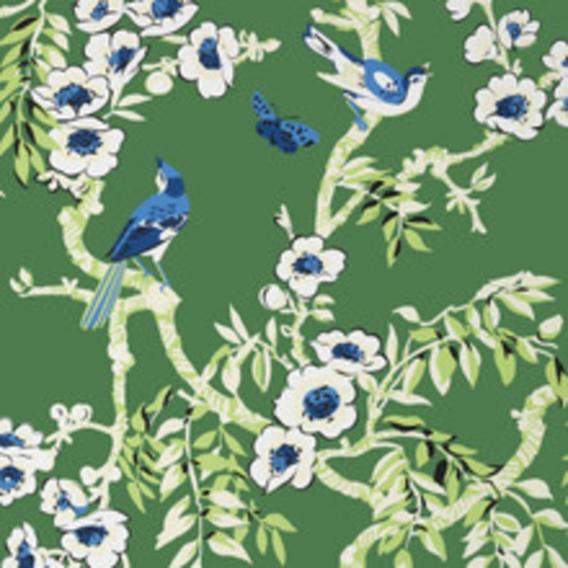 Thibaut Wallpaper Yukio Green T20841