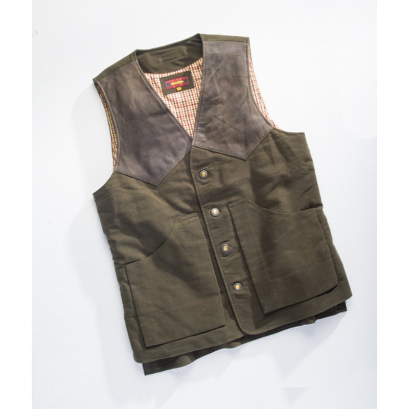 Artemis Moleskin Vest - Loden