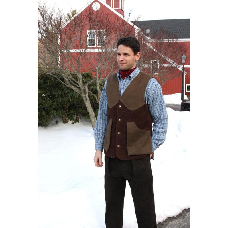 Artemis Vest - Brown Corduroy