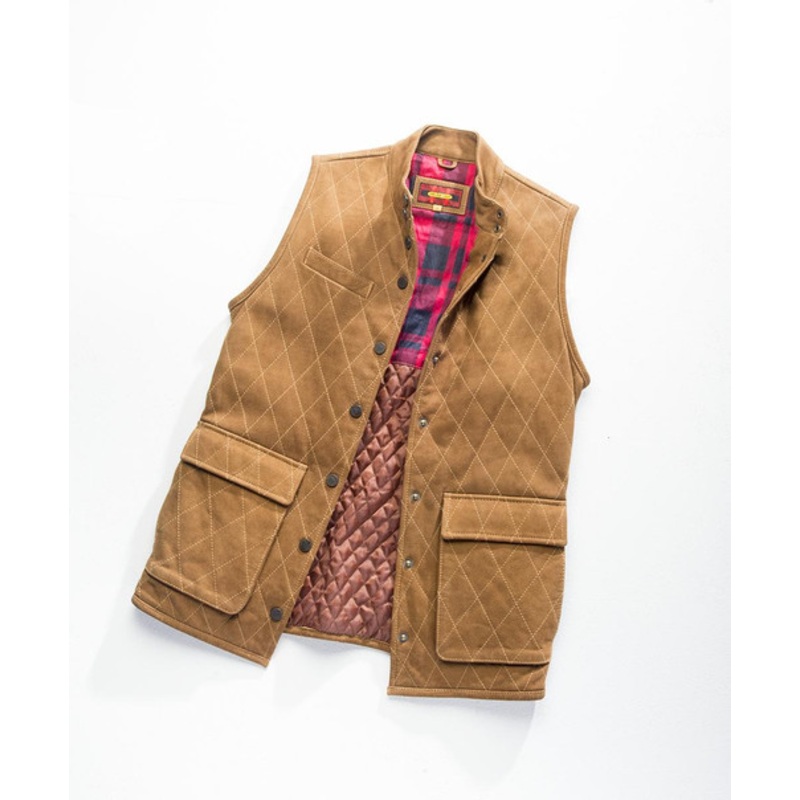 Exventurer Buffalo Nubuck Vest - Brown